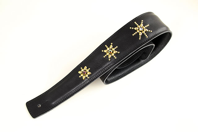 Studs Strap"Resurrection" (Brass) 栃木レザー
