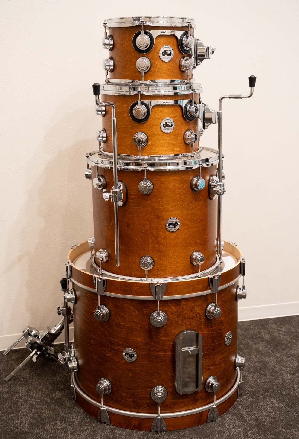 Collector's Pure Maple Series 4点セット Satin Oil Finish Honey 22" 10" 12" 16" Standard Shell Type