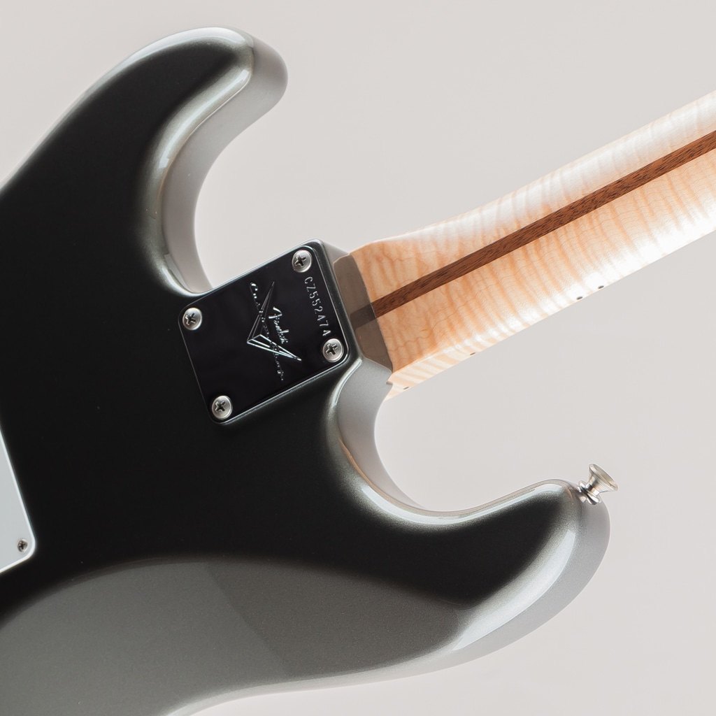 MBS Active Stratocaster NOS Pewter "EC" Style "5A Flame Maple Neck" 2021