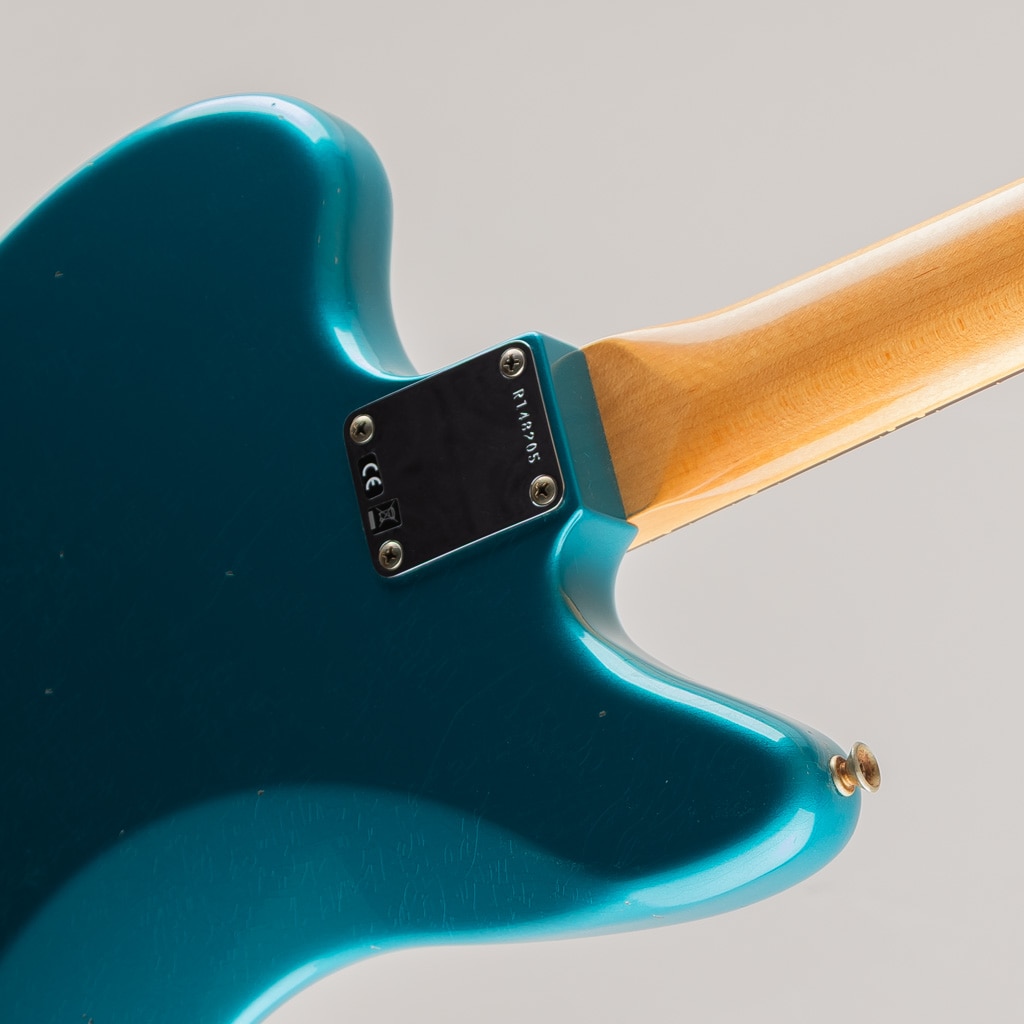 1962 Jaguar Journeyman Relic Matching Head/Ocean Turquoise Metallic