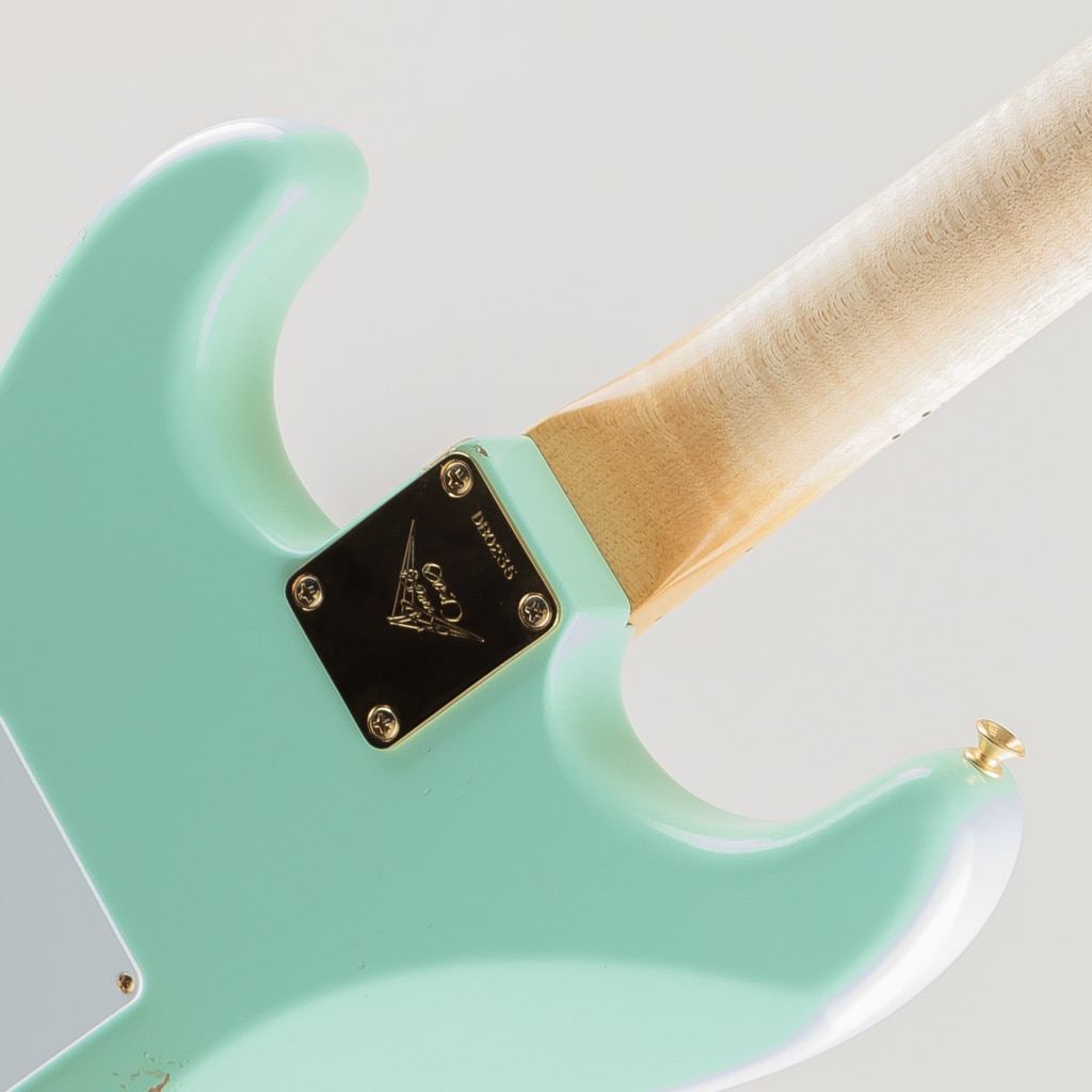 MBS 62 Poblano Stratocaster Journeyman Relic/Surf Green by David