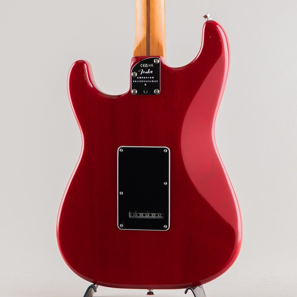 American Professional II Stratocaster HH/Crimson Transparent