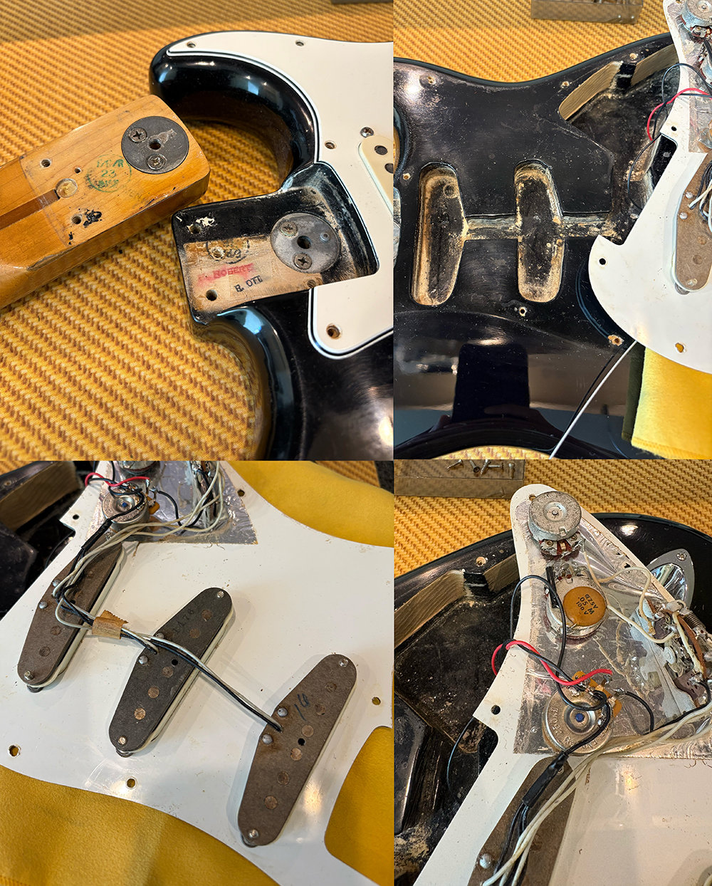 Stratocaster Hardtail Black 1976