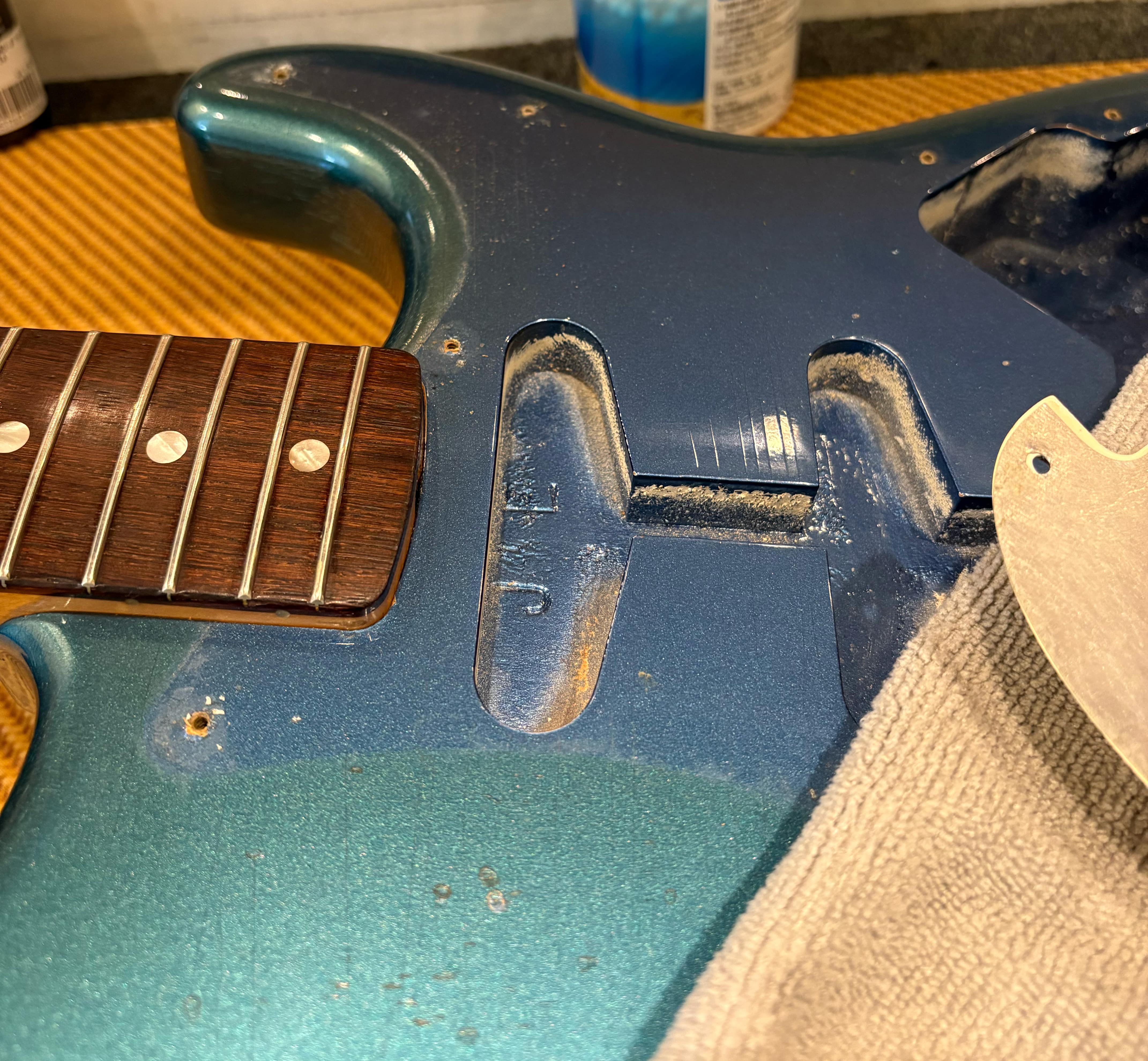 MBS 1965 Stratocaster Closet Classic/Lake Placid Blue/Built by John English