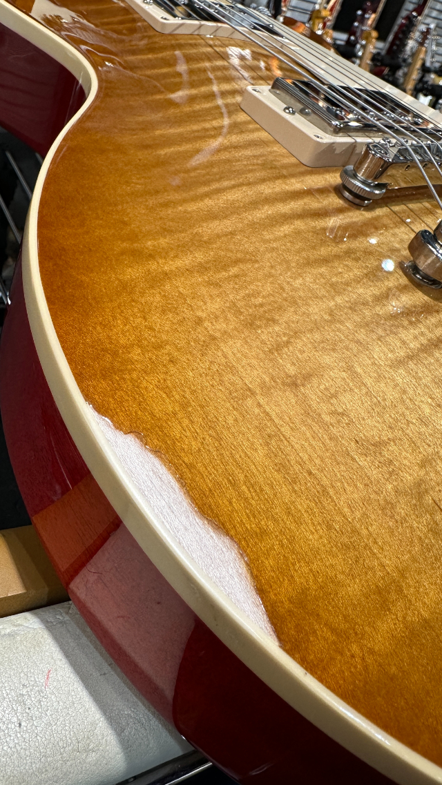 Exclusive Les Paul Standard 50s Dirty Lemon Burst Finish & Vintage Cherry Back 2024