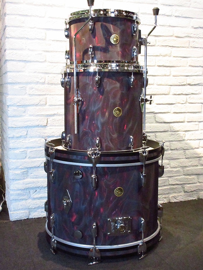 USA Custom Series 3pc Set 20" 12" 14" Peacock Satin Flame