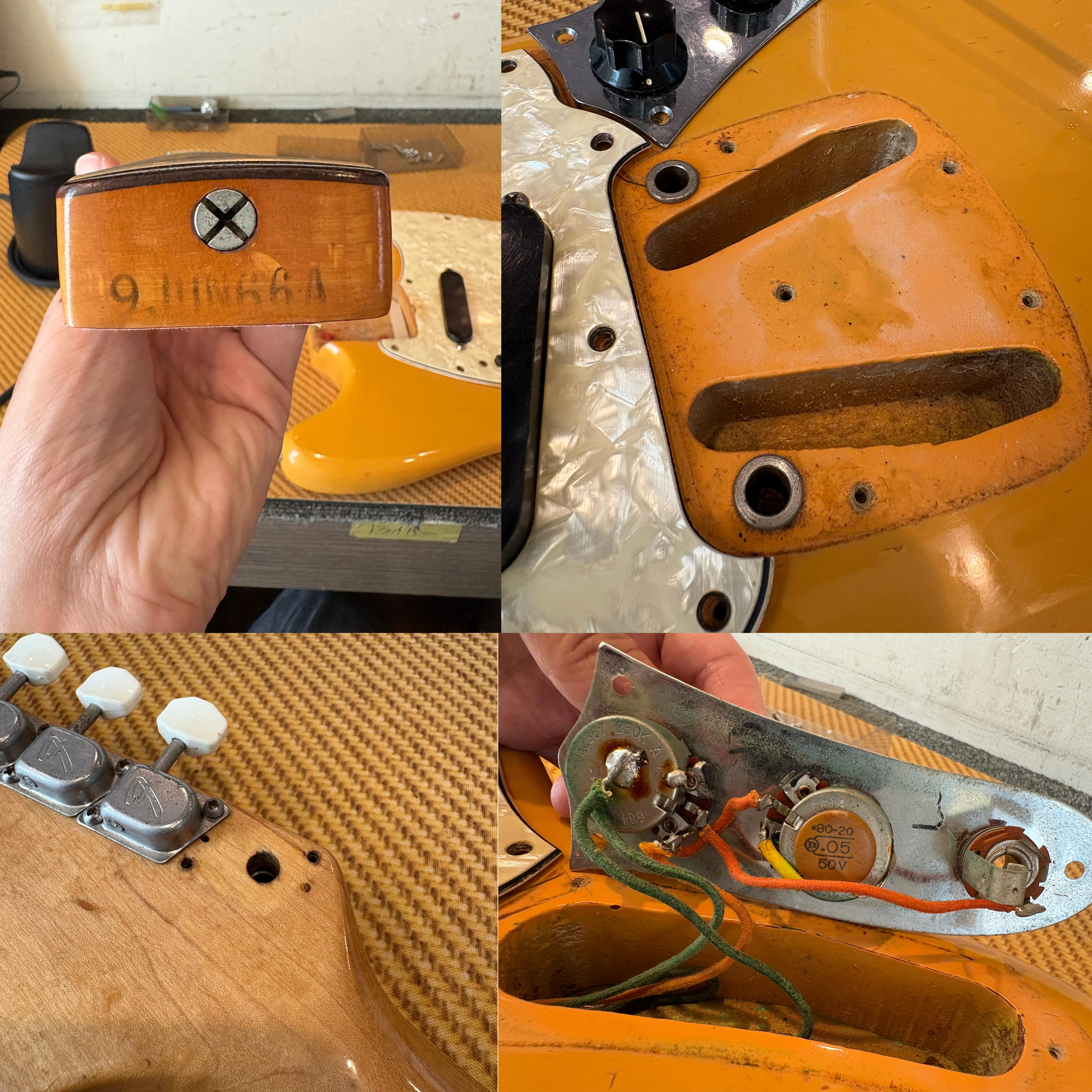 1969 Mustang Competision Orange “Matching Head”