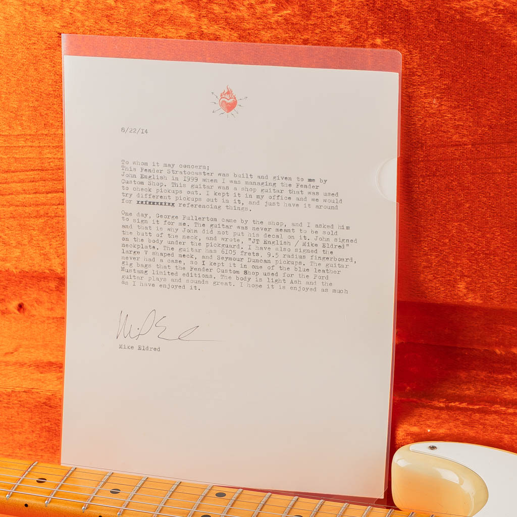 Stratocaster by John English from Mike's Office