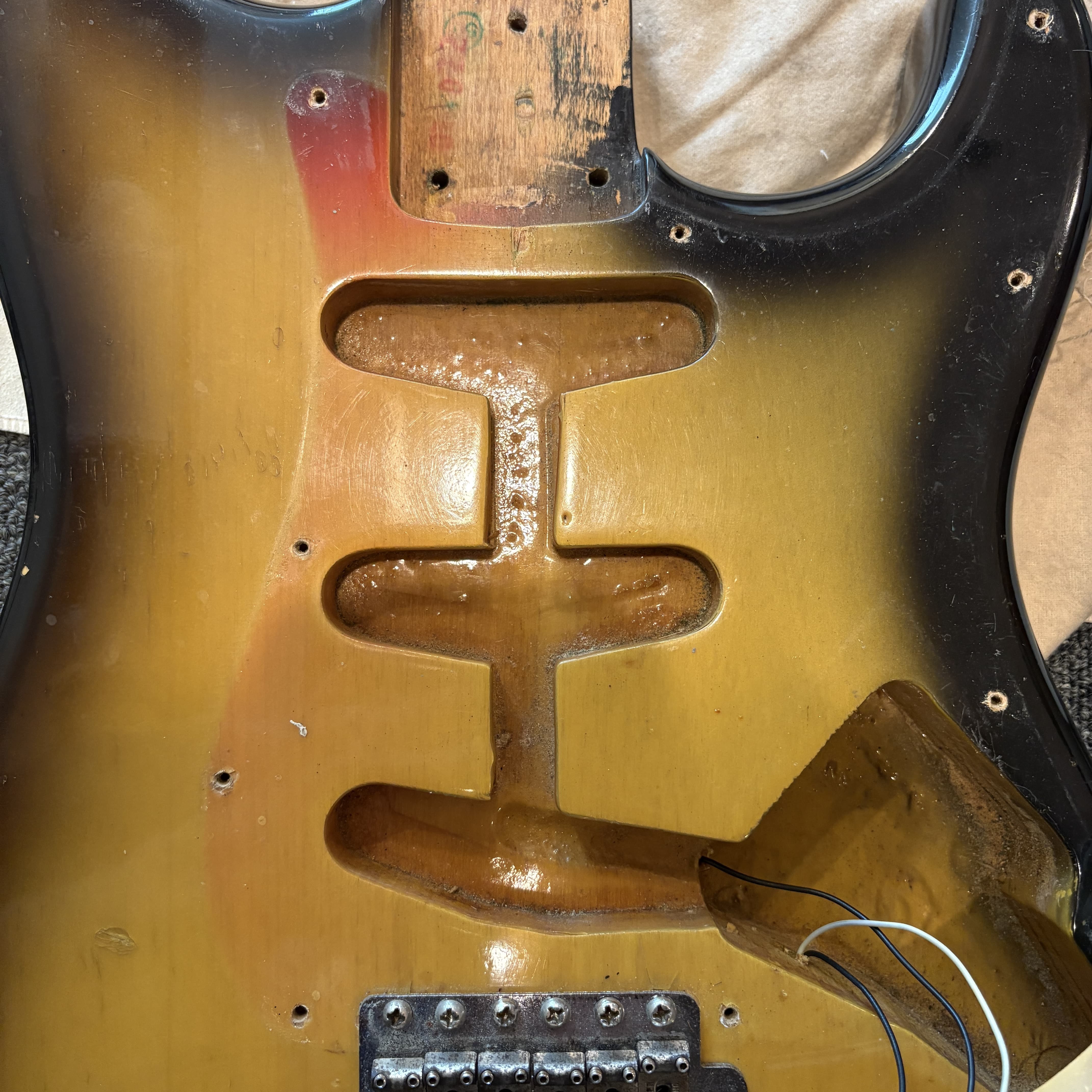 Stratocaster Sunburst 1970