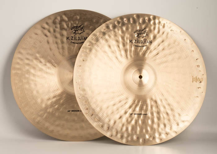 K Constantinople Medium Light 18"ペアセット / 合わせシンバル