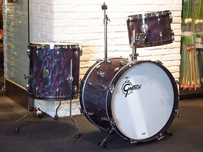 USA Custom Series 3pc Set 20" 12" 14" Peacock Satin Flame