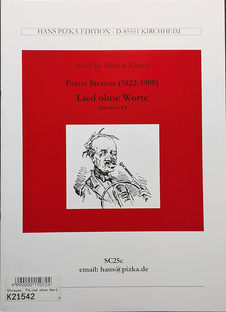 F.シュトラウス / 無言歌 (ホルン洋書)