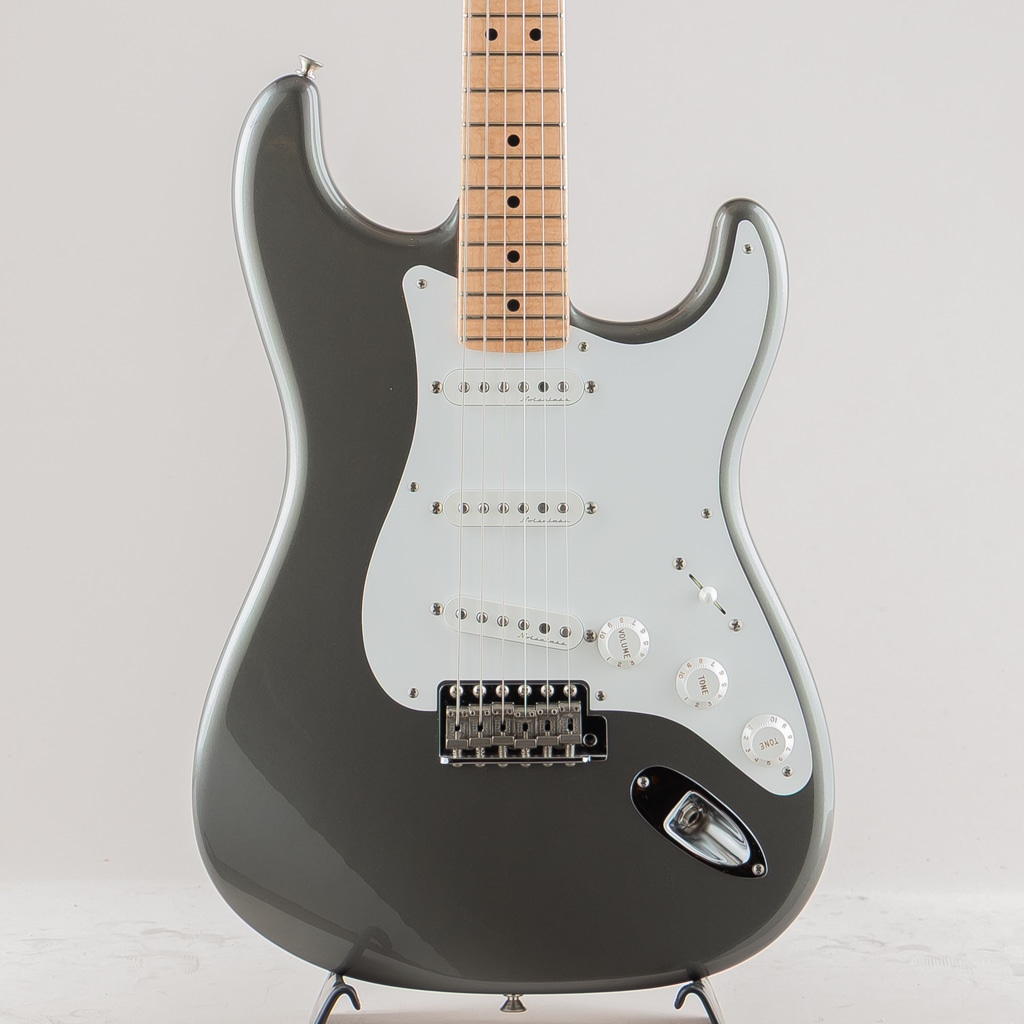 MBS Active Stratocaster NOS Pewter "EC" Style "5A Flame Maple Neck" 2021