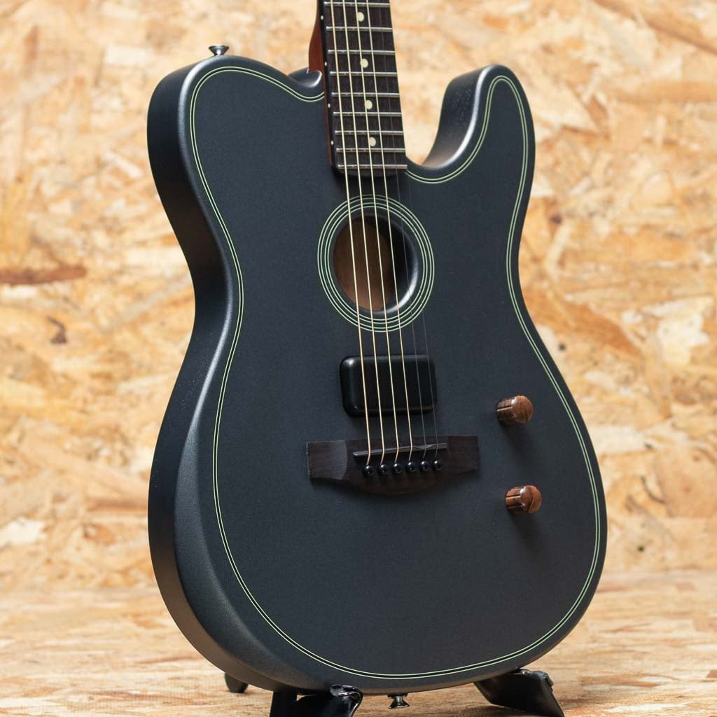 FSR Acoustasonic Standard Telecaster Charcoal Frost Metallic
