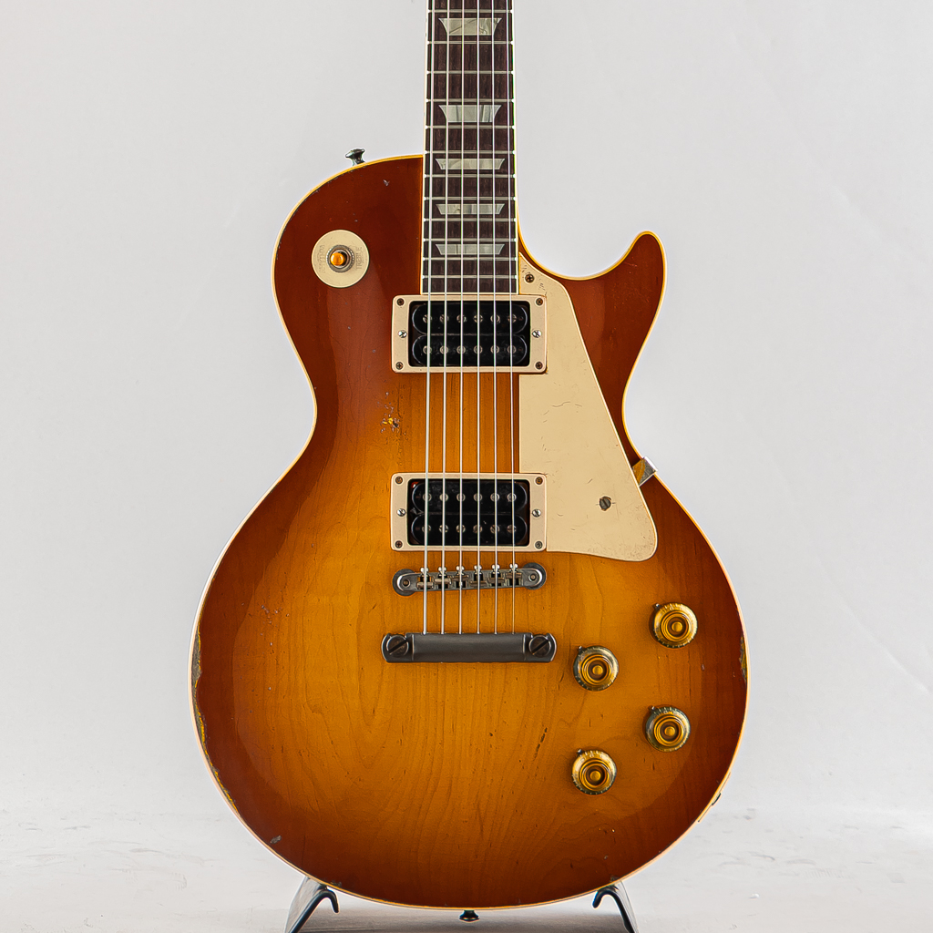 Murphy Lab 1958 Les Paul Standard Riessue Figured Plain Top BOTB PG 153 Heavy Aged【S/N:851231】