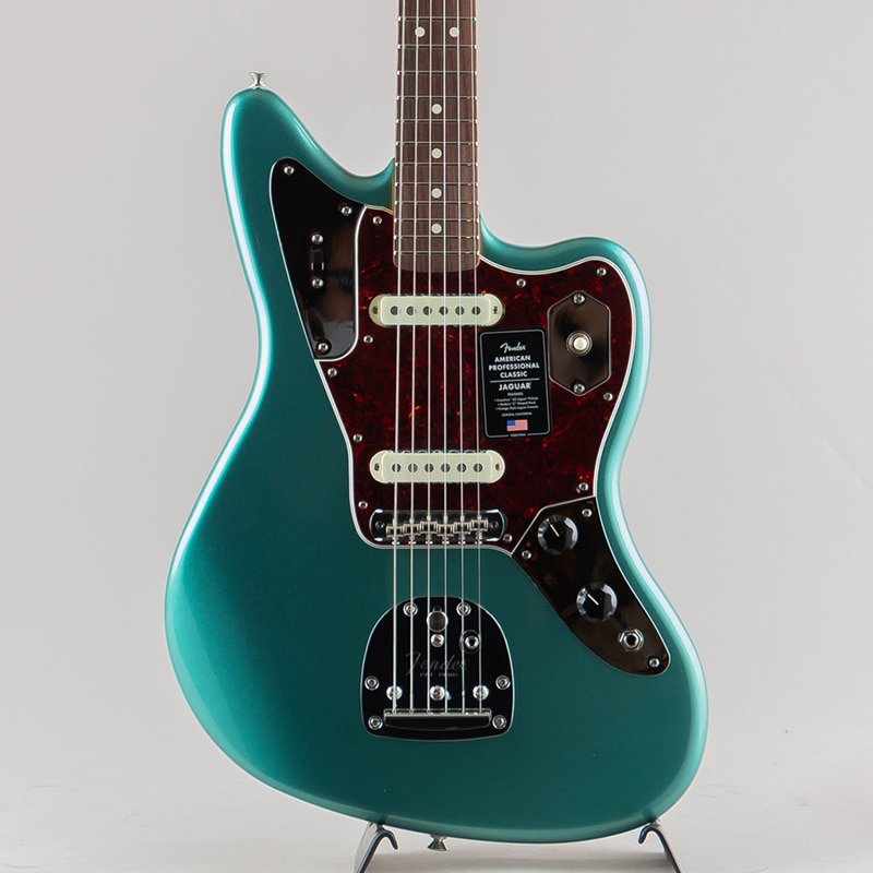 ギター Fender jaguar 1964 Sherwood Green Fender Custom Shop 1964 Jaguar Lush Closet Classic Sherwood
