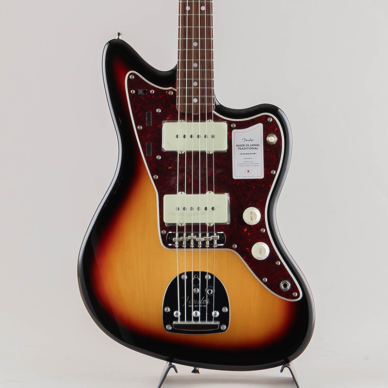 Made In Japan Traditional 60s Jazzmaster/3-Color Sunburst/Rosewood Fingerboard