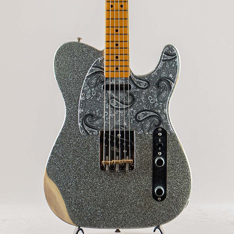Brad Paisley Road Worn Telecaster/Silver Sparkle/Maple Fingerboard