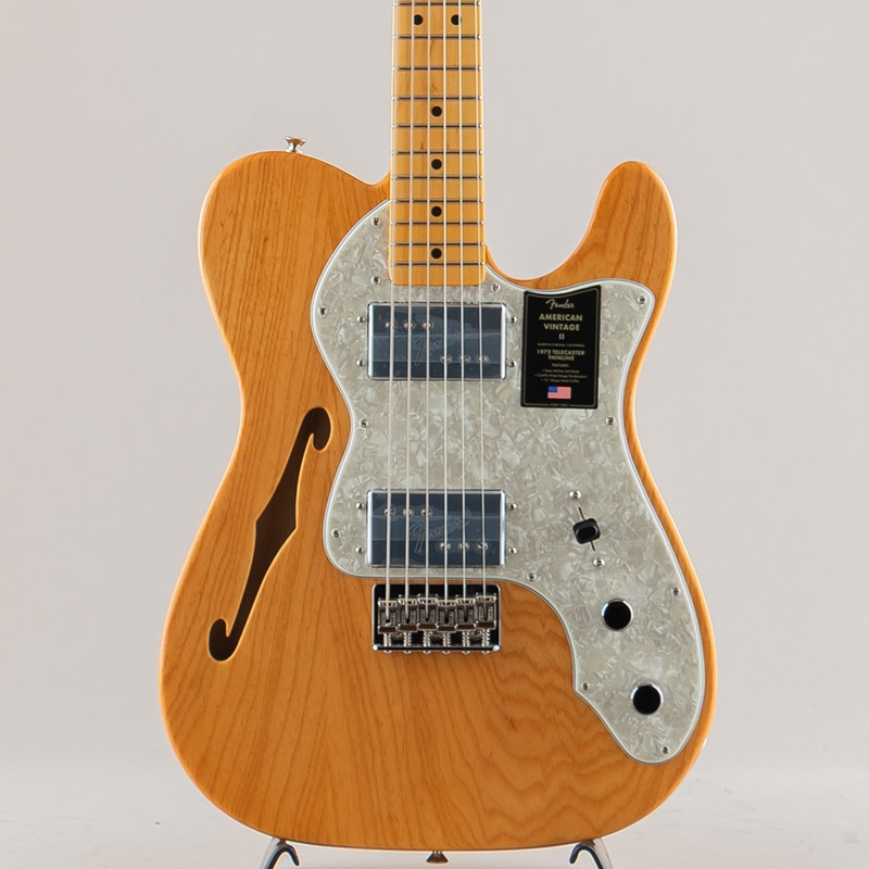American Vintage II 1972 Telecaster Thinline /Aged Natural/Maple Fingerboard