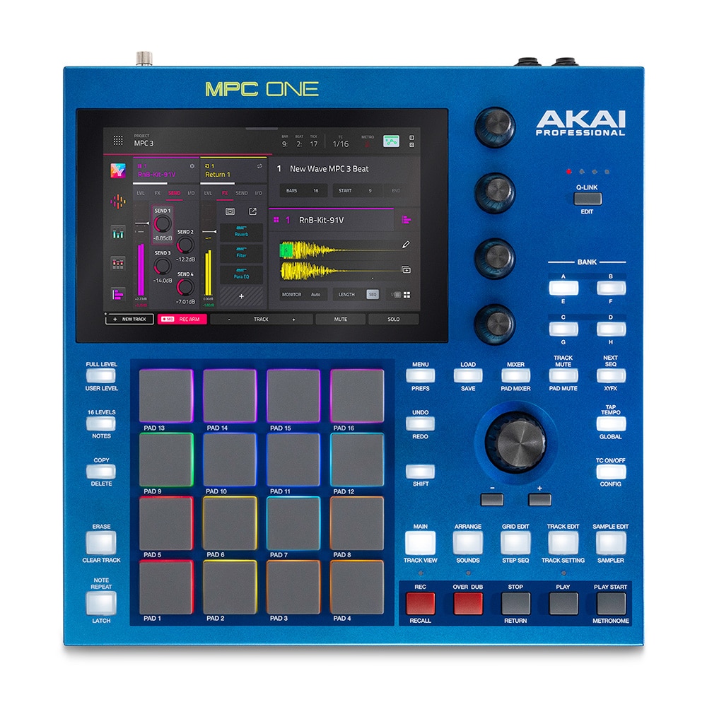 《6月下旬発売》 AKAI アカイ MPC One G2 サンプラー、シーケンサー、エフェクトプロセッサー スタンドアローン