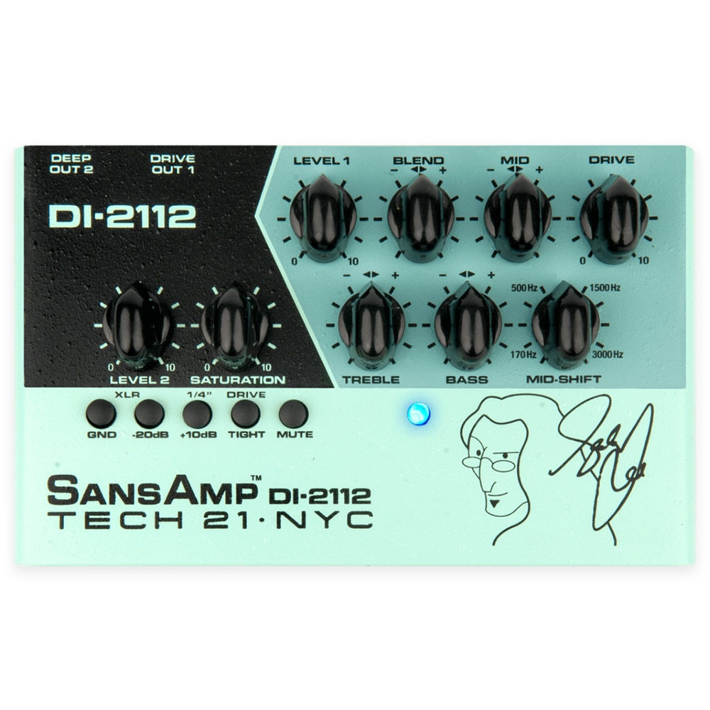 台数限定復刻》SansAmp Geddy Lee DI-2112(DZONE 単品): エフェクター