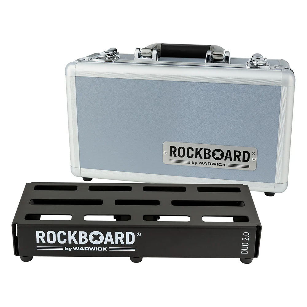 Rockboard DUO 2.0, Pedalboard with Flight Case DUO 2.0 FC DZONE