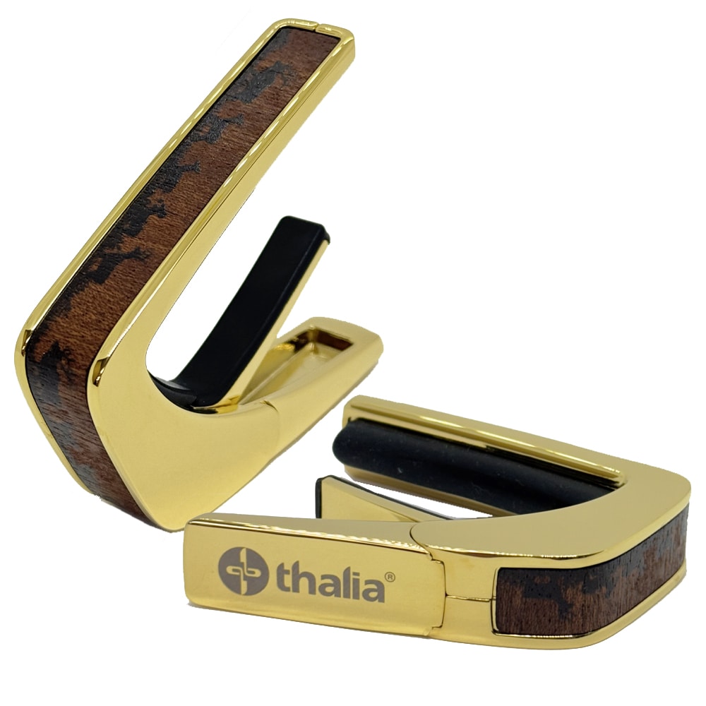 タリア カポ halia Capos Limited Series Elk Sapele / 24K Gold / ギター 12インチフレットパッド付属