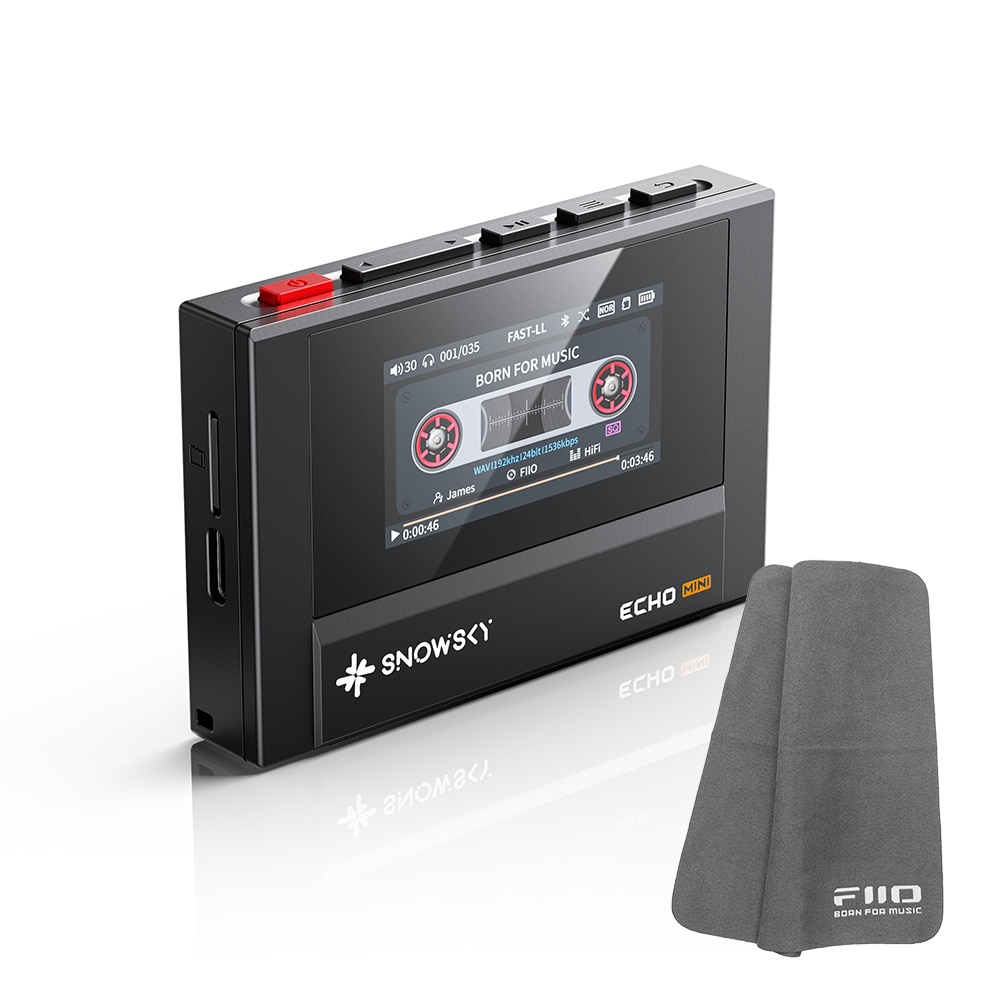 ロゴ入りクロスプレゼント》 FIIO デジタルオーディオプレーヤー