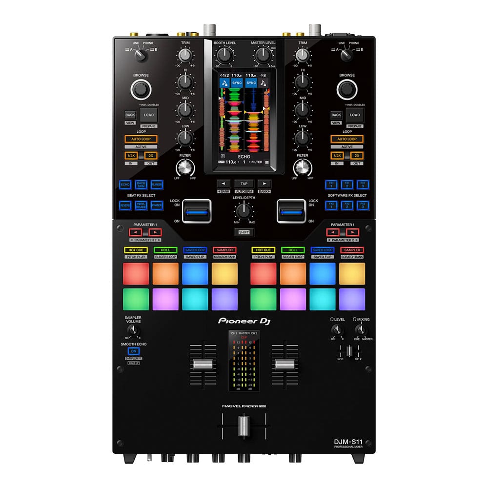 PIONEER DJミキサー DJM-S11 【rekordbox / Serato DJ Pro 対応