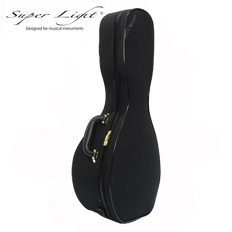 スーパーライト (Super Light) ラウンドマンドリン用 ケース ブラック 軽量 セミハードケース SL-MN BLACK 【ロックスライダー採用モデル】