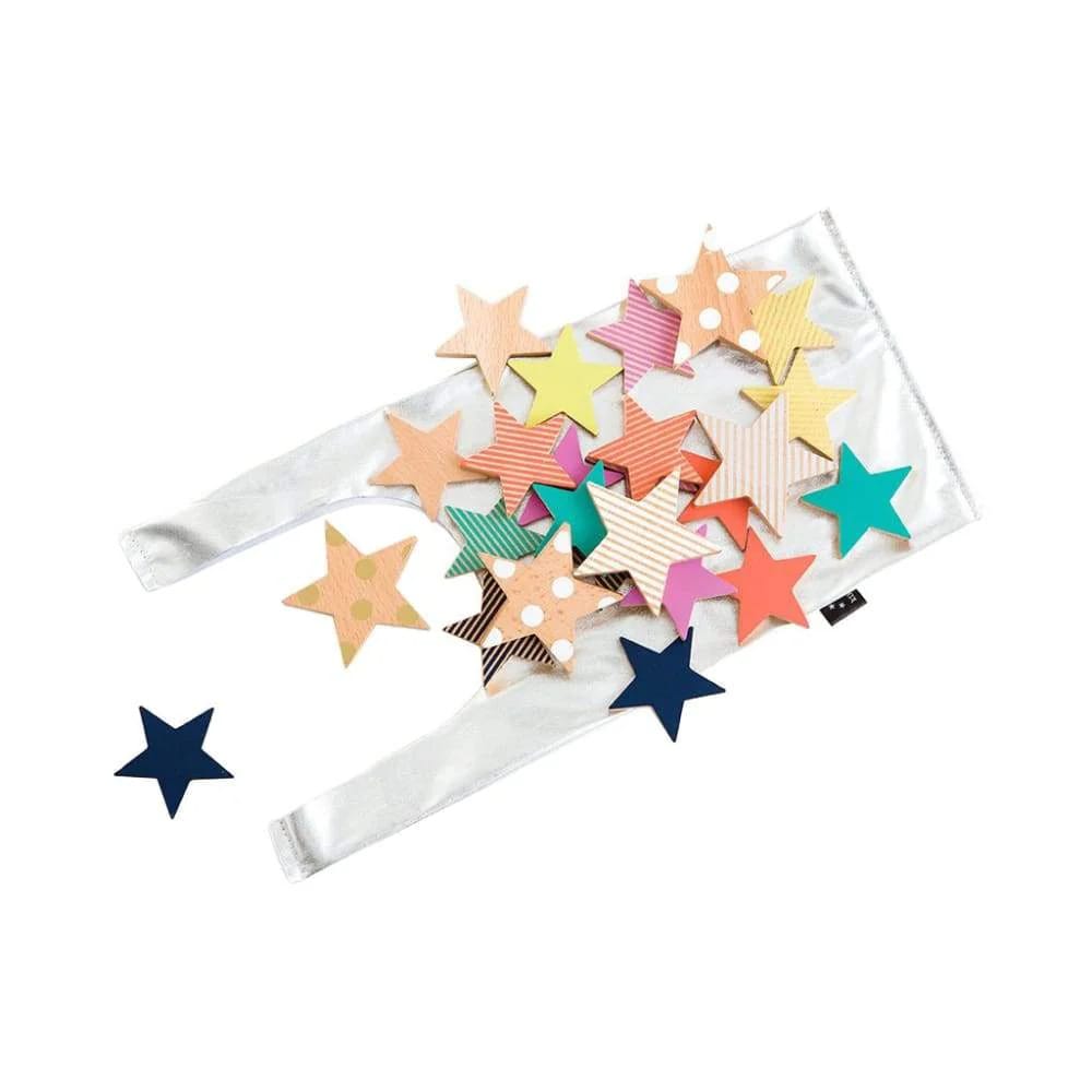 kukkia kiko+ tanabata cookies(タナバタクッキー) キコ 木のおもちゃ お星様のつみき / 知育玩具 / 積み木