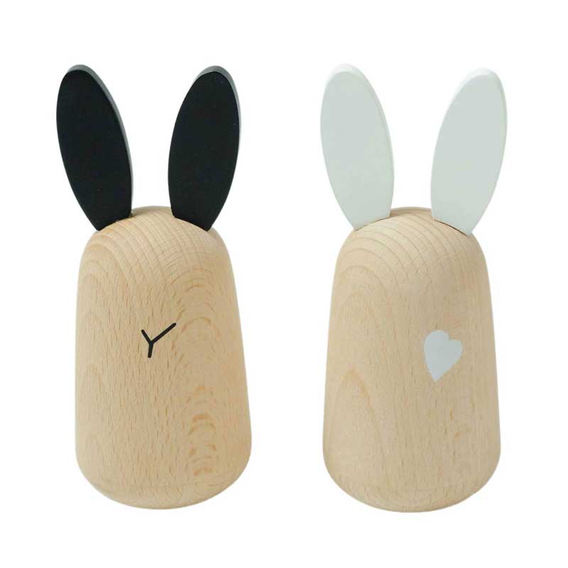 kukkia kiko+ usagi(ウサギ) キコ 木のおもちゃ ゆらゆらラトル / 知育玩具