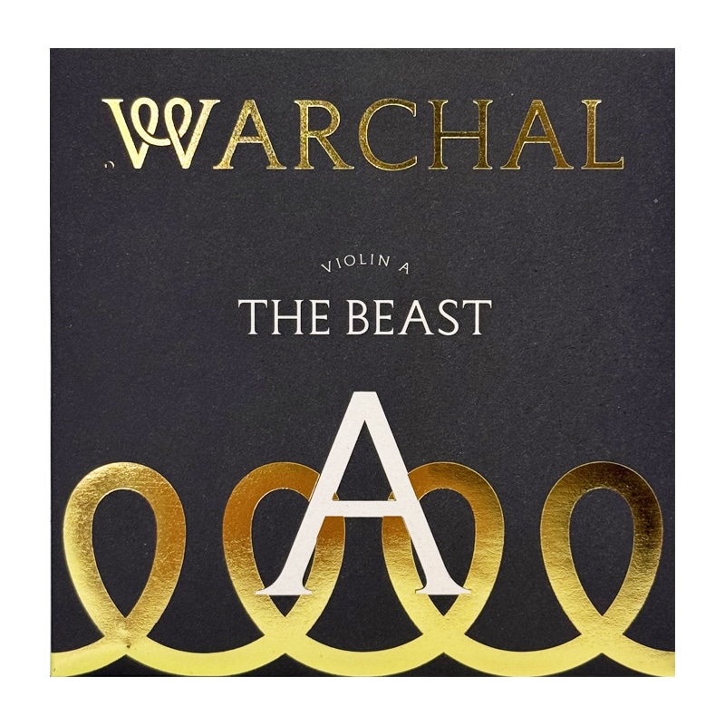 WARCHAL THE BEAST ( A線 102 ) バイオリン 弦 ワーチャル ザ ビースト シンセティック・ハイドロナリウム巻 【ネコポス】