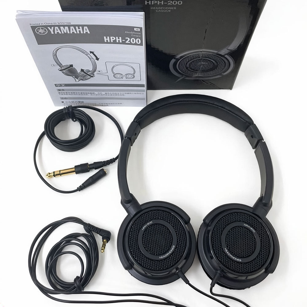 【新品・未使用】YAMAHA HPH-200 ヘッドホン 中古品》 YAMAHA ヘッドホン HPH-200 ブラック ヤマハ: PA・オーディオ