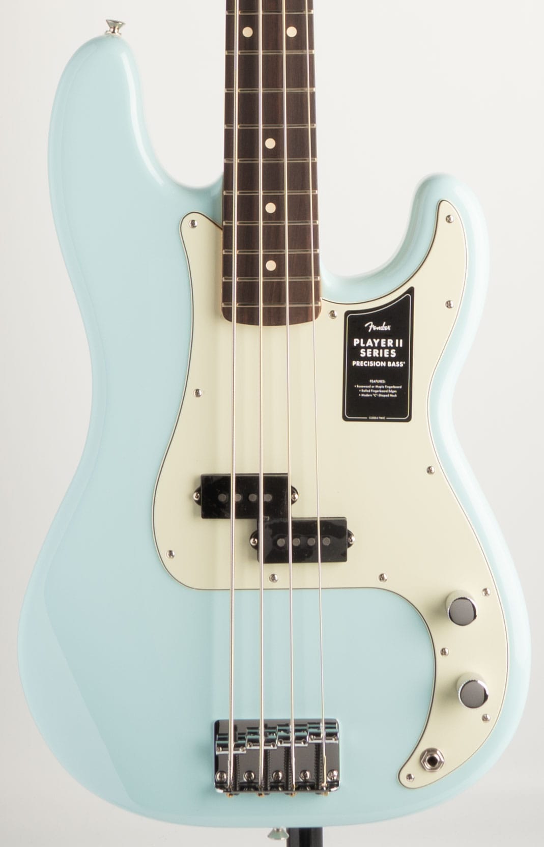 75th Anniversary Player II Precision Bass / Daphne Blue DNB MIKIGAKKI RHYTHM SQUARE BassSide