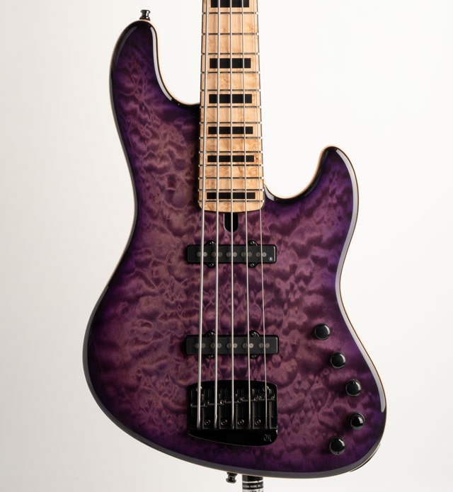 Jabba Custom 5 AAA Quilt Maple Top Infinite Purple Gloss