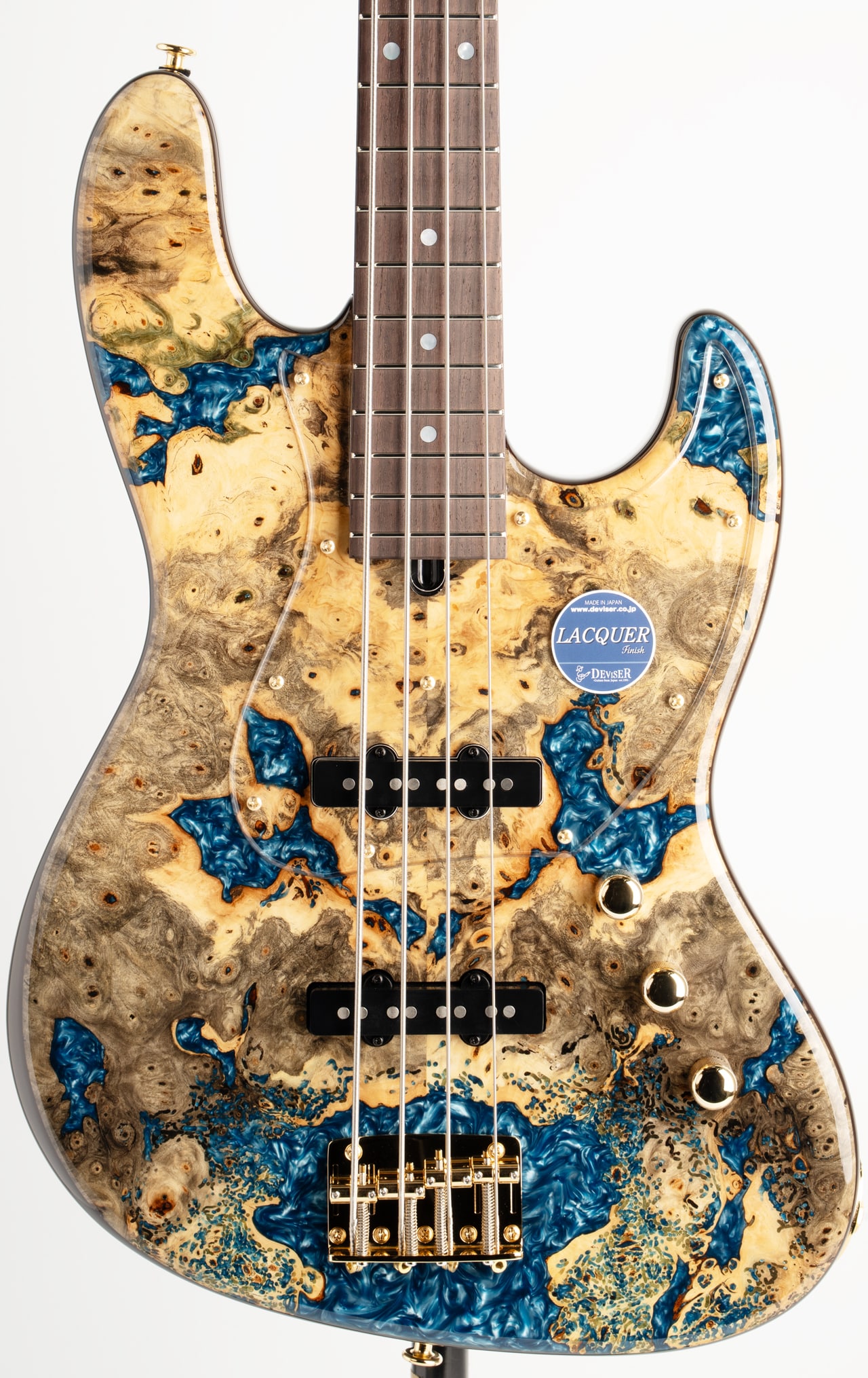 MJ1-CTM / Backeye Burl/R Natural #22340: ベース｜三木楽器公式通販