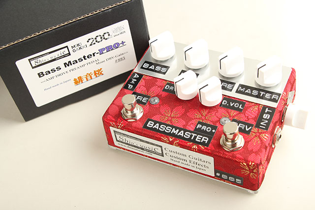 緋音桜 BASS MASTER PREAMP PRO+ #885【三木楽器創業200周年記念 限定モデル 桜着物シリーズ】 BASS MASTER PREAMP PRO+ BASS SIDE