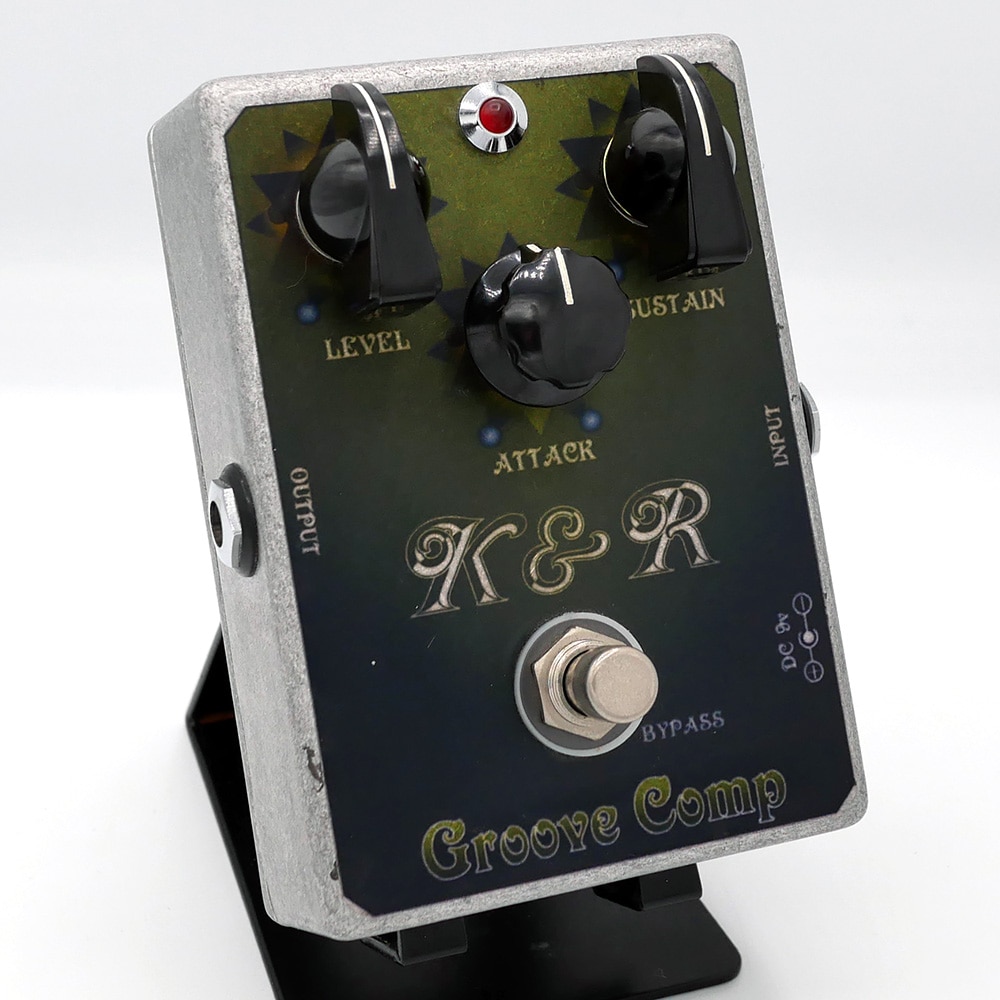 K&R Groove Comp コンプレッサーエフェクター K&R Groove Comp | ギターがうまくなりたいハクロンの音楽ブログ