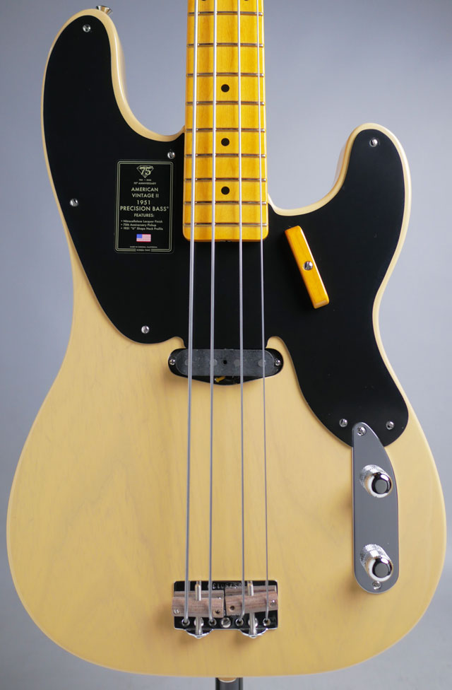 75th Anniversary American Vintage II 1951 Precision Bass / Butterscotch Blonde