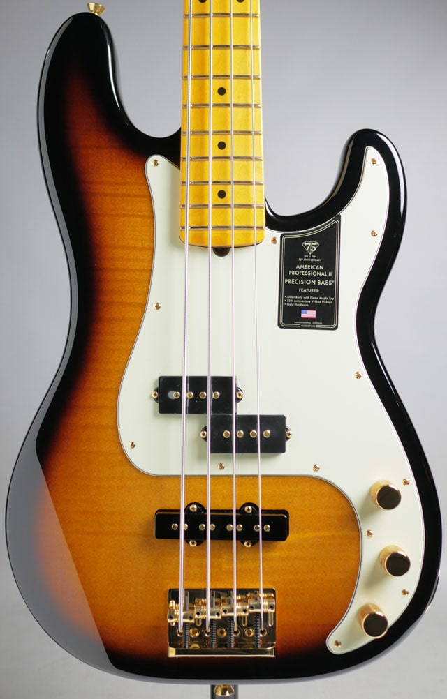 75th Anniversary American Professional II PJ Bass / 2-Color Sunburst