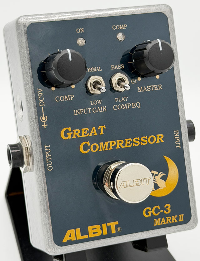 ギター ALBIT GC-3 MARK II Great Compressor GREAT COMPRESSOR / GC-3 MARK II: エフェクター｜三木楽器公式通販サイト