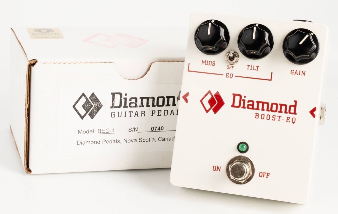 Diamond Pedals BOOST-EQ BEQ-1 ギターエフェクター BOOST-EQ 