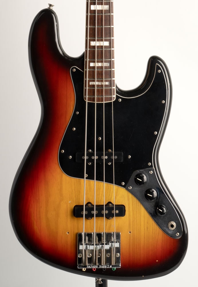 I*E様 ジャズベースレフティー　リバースヘッド　3TS Jazz Bass 1978 / 3TS: ベース｜三木楽器公式通販サイト