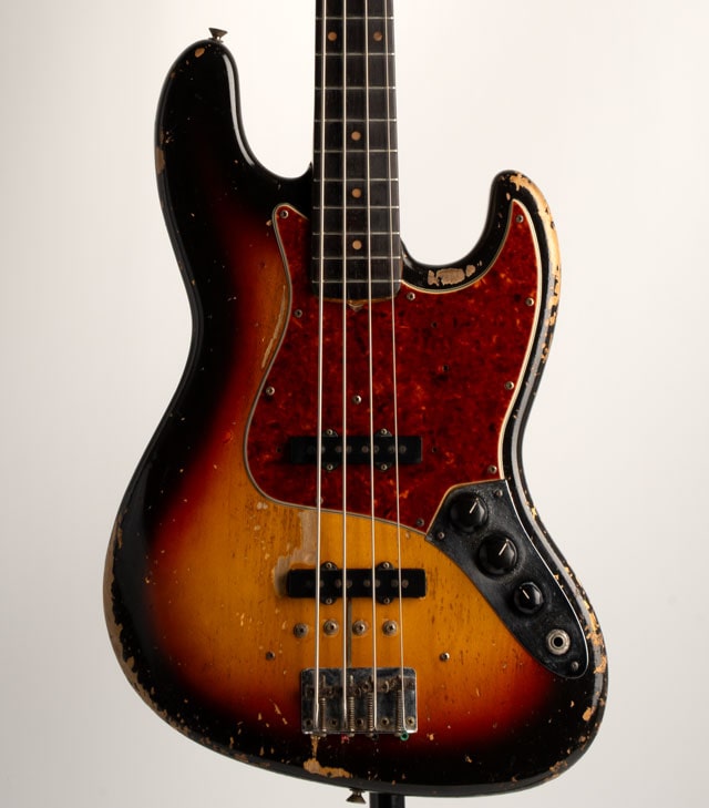 Jazz Bass 3tone Sunburst 1962-63