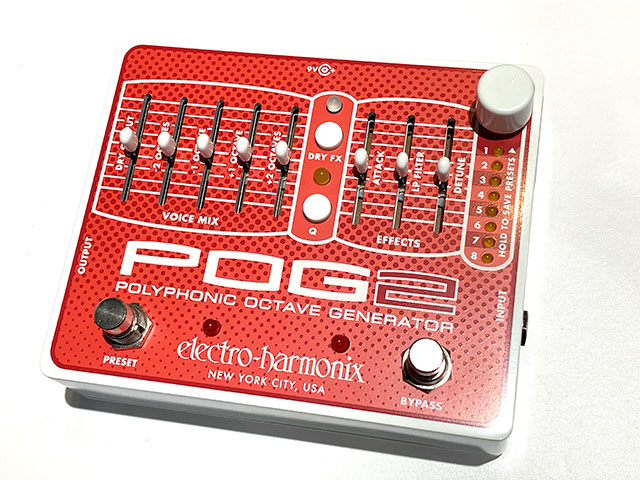 POG2 Polyphonic Octave Generator: エフェクター｜三木楽器公式