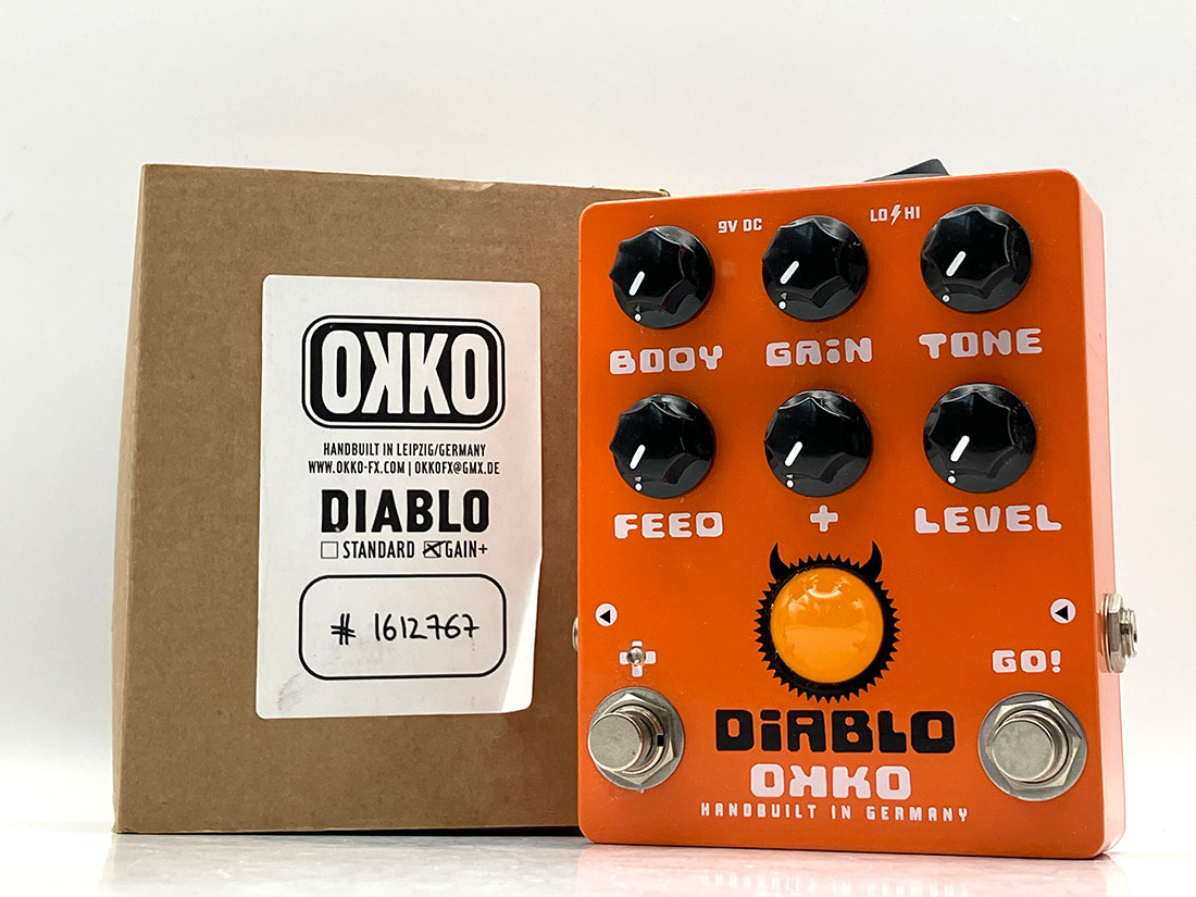 Diablo gain + ギターエフェクター DiABLO Gain+: Effects Pedal | Miki Gakki Official Online Store