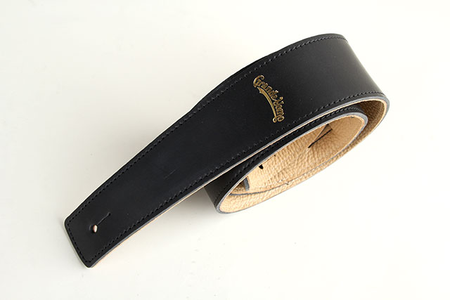 栃木レザー Slim Black / Maple