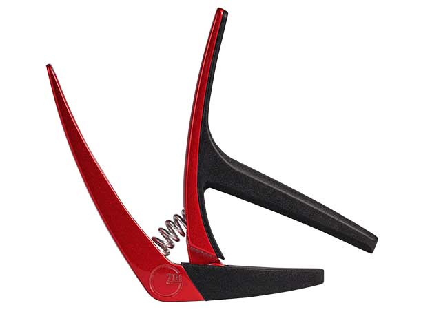 Nashville Capo Red メタリックレッドアコースティックギター ( 6弦 )用 メタリックレッド 梅田店