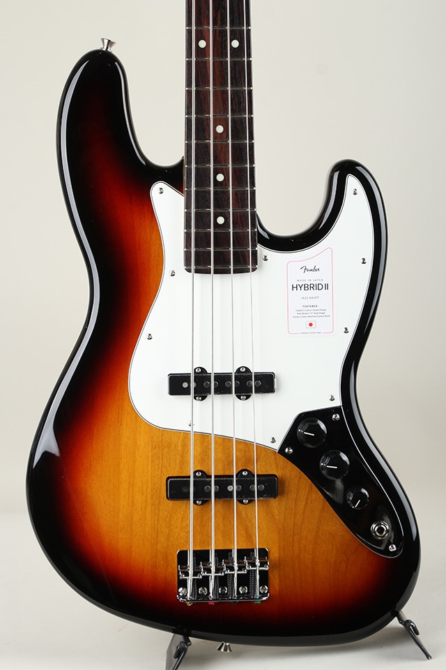 Made in Japan Hybrid II Jazz Bass RW 3-Color Sunburst【S/N JD25011770】